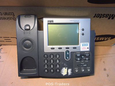 Cisco 7940 Unified ** IP VOIP ** Business Professional Telephone Phone Excl HORN