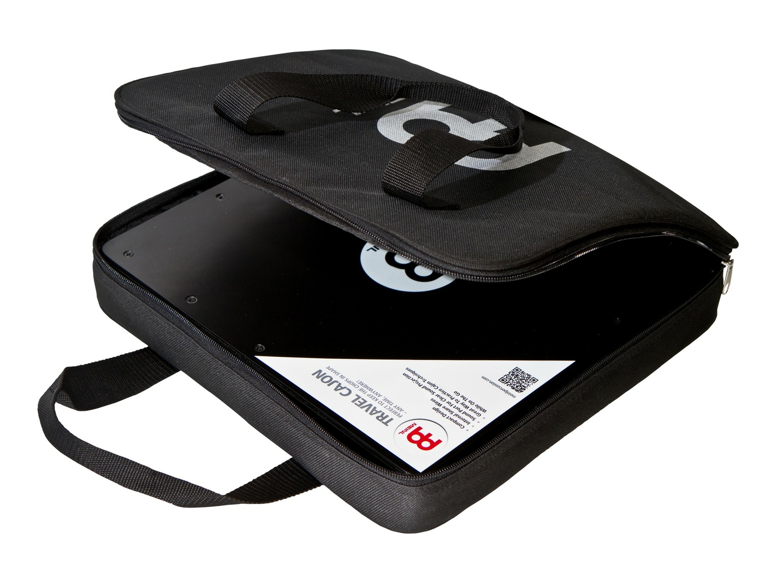 Meinl Travel Cajon Gig Bag Case, BLACK MSTTCAJB