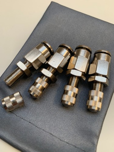 Kit de Secours EAS pour Range Rover P38 – 4 Valves Schrader Push Fit 6mm - Picture 4 of 8