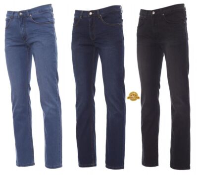 PLUS SIZES MENS BLACK DENIM JEANS PANTS NO MAXFORT STRETCH UP TO 66
