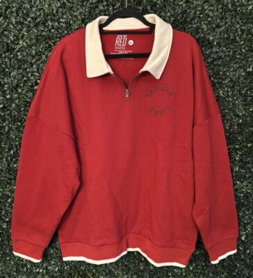 RED (TAYLOR'S VERSION) I REMEMBER IT ALL TOO WELL ZIP POLO Size XL