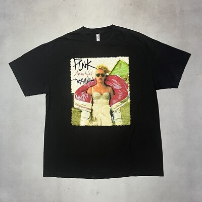 Men's Pink Beautiful Trauma Tour Short Sleeve T Shirt P!nk XL | eBay