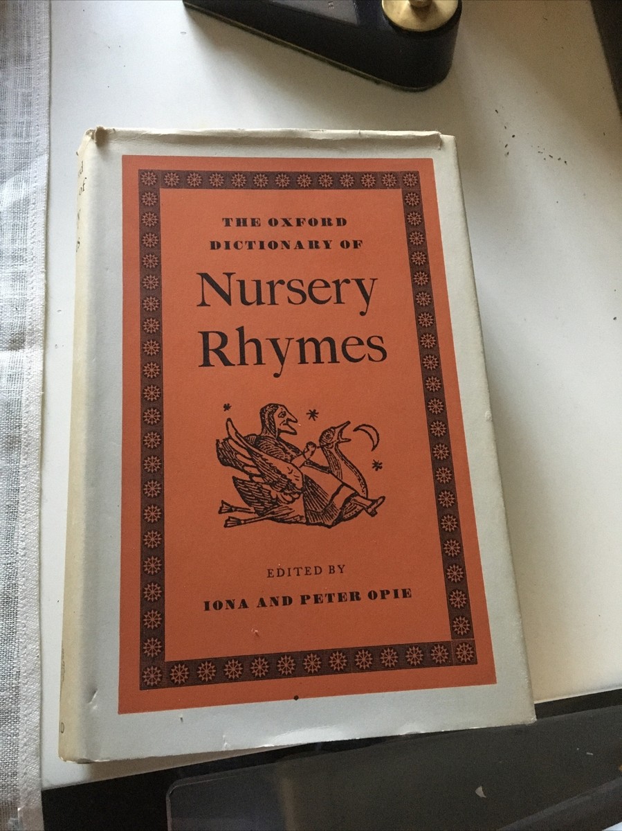 The Oxford Dictionary of Nursery Rhymes 【公式通販】