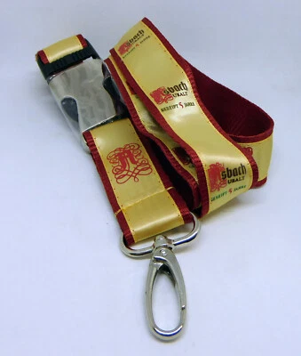 Asbach Uralt Weinbrand . Lanyard / Schlüsselband - Mit Metall-Karabiner