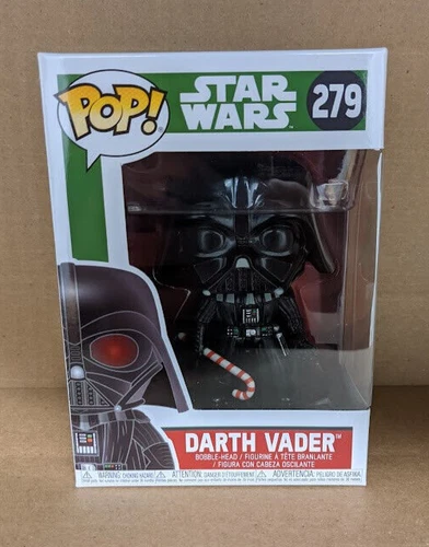 Funko Pop! Star Wars #279 Darth Vader with Candy Cane Vinyl Figure Vaulted