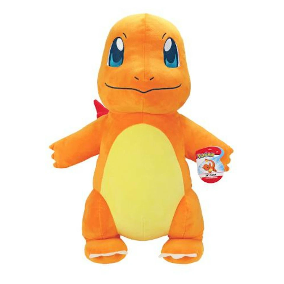 Pokemon Riesen-Plüschfigur (60cm) Kuscheltier Pikachu Glumanda Relaxo Stofftier