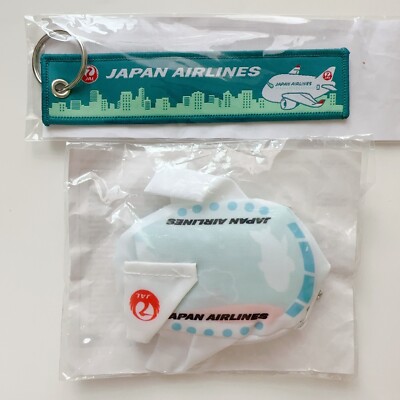 Japan Airline JAL Flight Tag Remove before flight In flight Gift  2sets