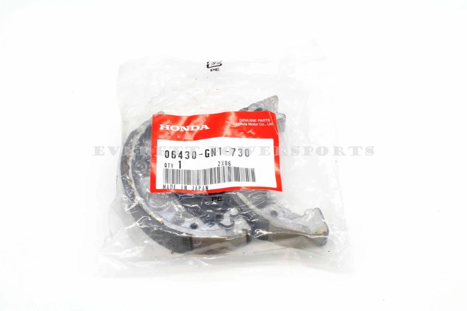 Zapatas de freno delanteras o traseras Honda 00-03 XR70-100 R, 04-13 CRF70-100 F #W127 Foto 4 de 4
