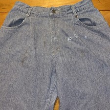 Vintage Lee Pants Lots Of Distressing Made In USA Size 16