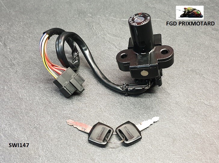 Contacteur à clé premium en alliage pour moto Honda CBR 1000 F 1989-1995