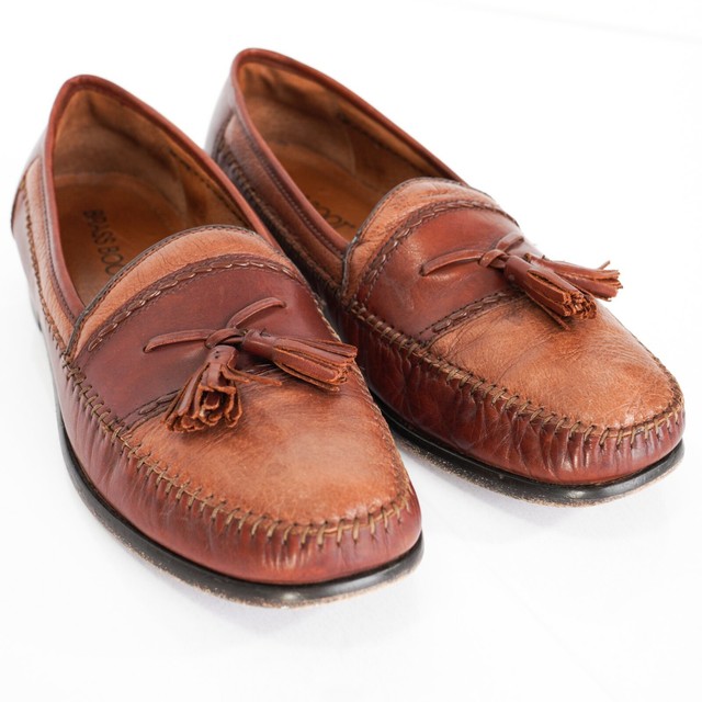 brass boot loafers