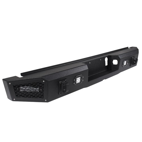 Rear Bumper (Excluding Raptor) w/ Led Lights For 2015-2020 Ford F 150 Step steel - Picture 5 of 12