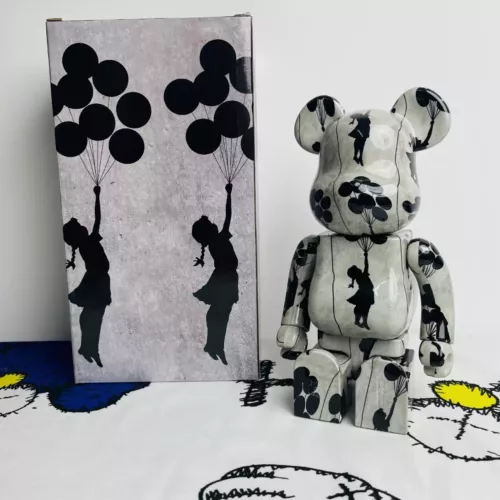 Bearbrick400% Balloon Girl Building Block Bear Action Figure Collection Toy Gift - Picture 14 of 20