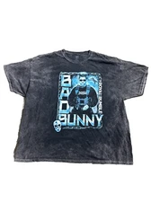 WWE Bad Bunny Royal Rumble Conmigo No Graphic T shirt See Measurements 3XL