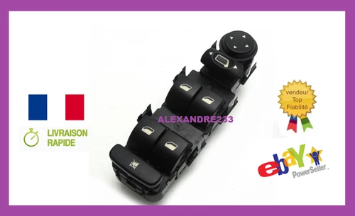 Bouton leve vitre Citroen C4 Of 2004 A 2010 6554.HA - de France