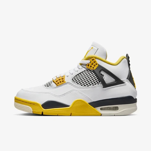 JORDAN WOMENS AIR JORDAN 4 RETRO BASKETBALL SHOES #AQ9129 101