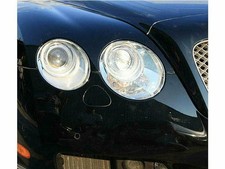 For Bentley Continental GT GTC Coupe 03-10 4PCS Chrome HeadLight Trim Bezel