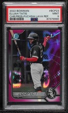 2022 Bowman Chrome Prospects Fuchsia Lava Refractor Elijah Tatis PSA 9 MINT 2f4