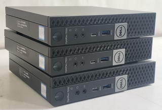 3x Dell OptiPlex 7050 Core i7 7700T @ 2.90GHz 16GB RAM Mini PC No SSD