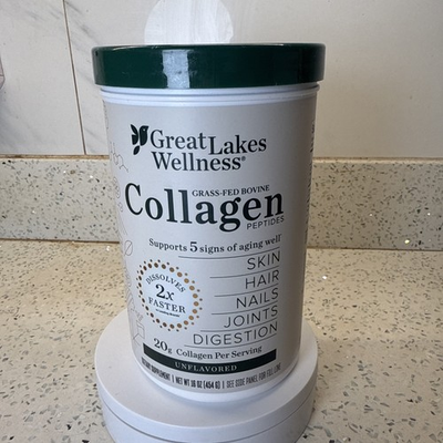 #ad Great Lakes Wellness Grass Fed Bovine Collagen $24.74
