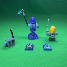 LEGO Nexo Knights MINIFIGURES: Rogul nex077, Axl Bot nex094, Brickster nex104