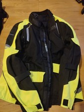 Alpinestars Andes v2 Drystar all weather waterproof Motorbike Jacket yellow