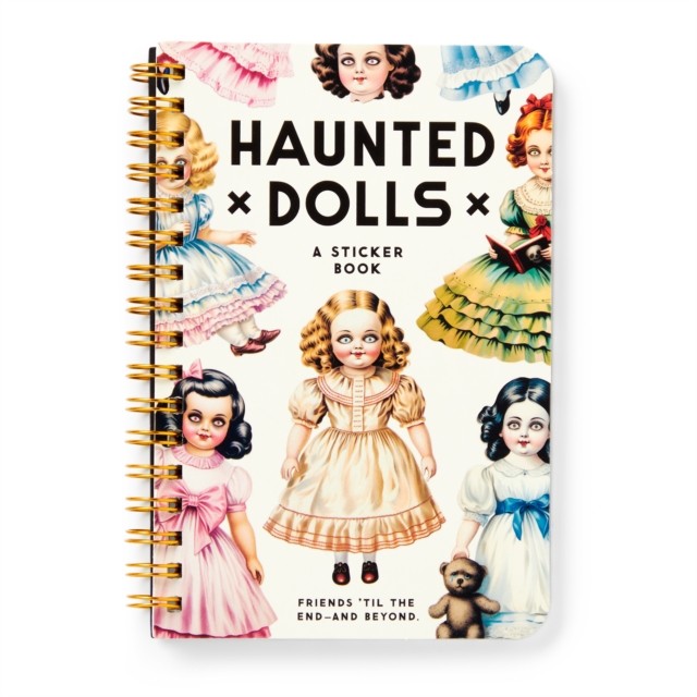 Haunted Dolls Sticker Book Brass Brass Monkey - Image 2