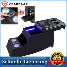 Mittelkonsole Armlehne f&uuml;r Mercedes Vito Viano W639 W447 2003-2019 Schwarz