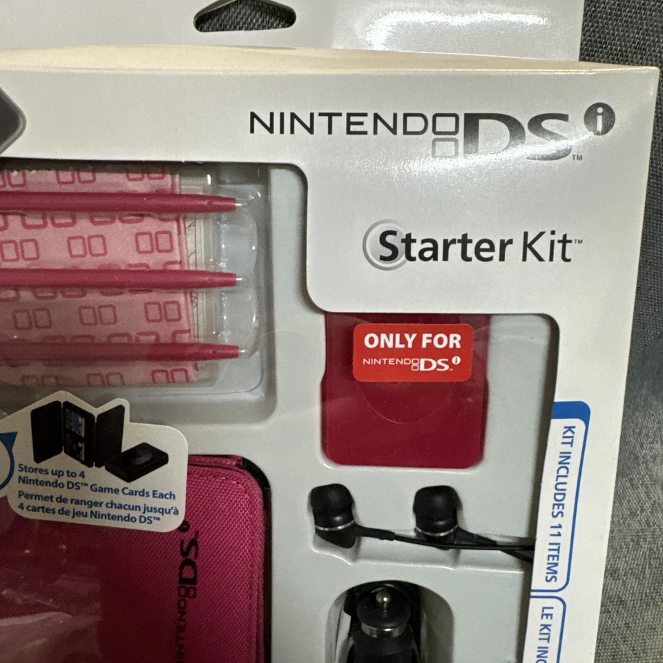 Nintendo DS Starter Kit Pink Brand New Power A NIB - Image 3 of 4