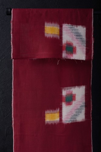 Japanese Fabric Silk Textile Vintage Kimono Antique Patch MEISEN 44.5"/KIL63/65 - Picture 10 of 10
