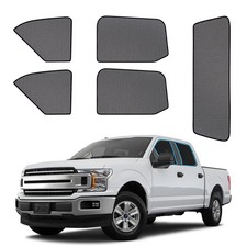 Car Window Shades for Ford F-150 2016-2024, Breathable Car Window Screen UV P...