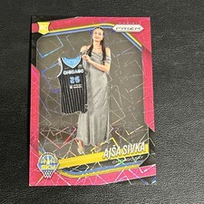 Ajsa Sivka 2025 Panini WNBA Prizm #85 Pink Velocity Rookie RC /79