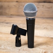 Shure SM58 Dynamic Vocal Microphone SM-58 Mic Mike Voice Performance U268847
