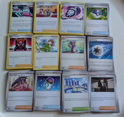 Pokemon 100x Trainer Random Card Lot (  Trainer / item / stadium / tool  ) M/NM