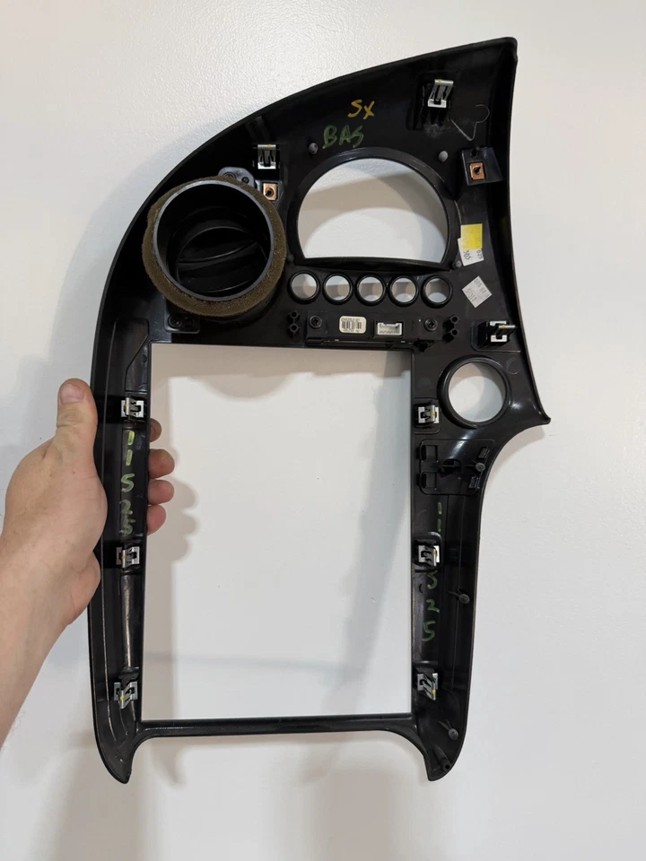 04-08 Pontiac Grand Prix tablero central radio bisel 5 botones con pantalla inferior Foto 4 de 4