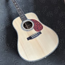 NO EQ 41-inch Acoustic Guitar Solid Spruce To...