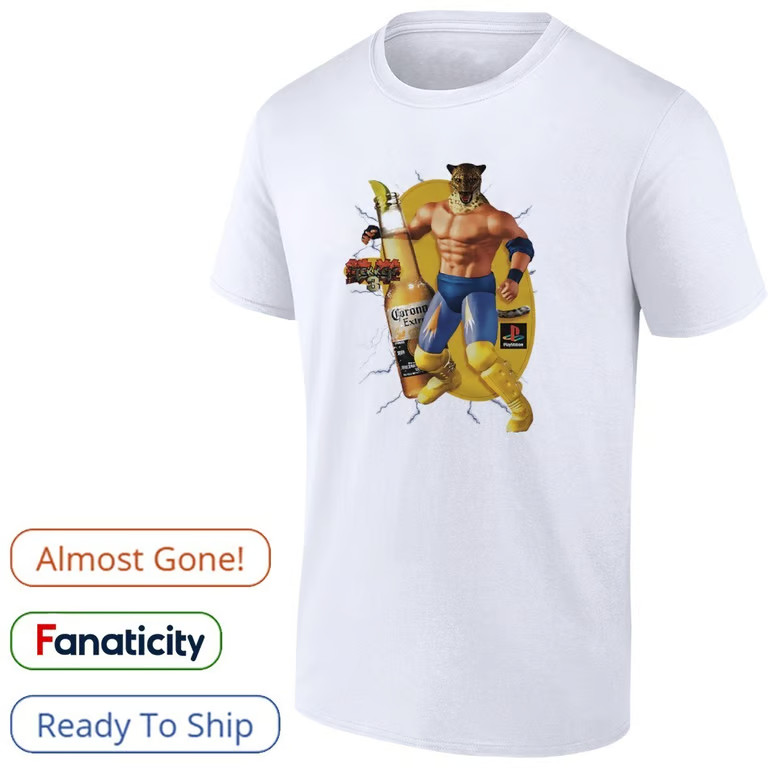 King from Tekken 3 x Corona Extra Beer shirt | eBay