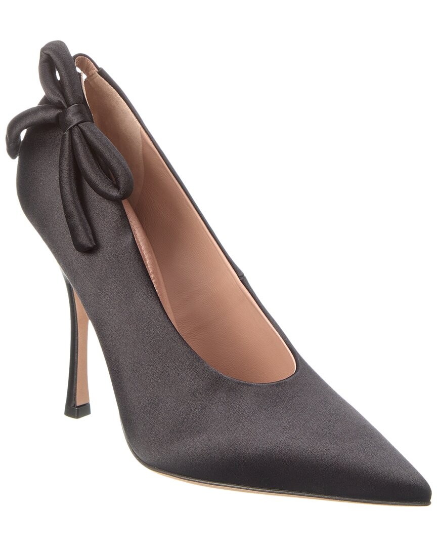 Valentino Nite Out 110 Satin Pump Women's Black 38