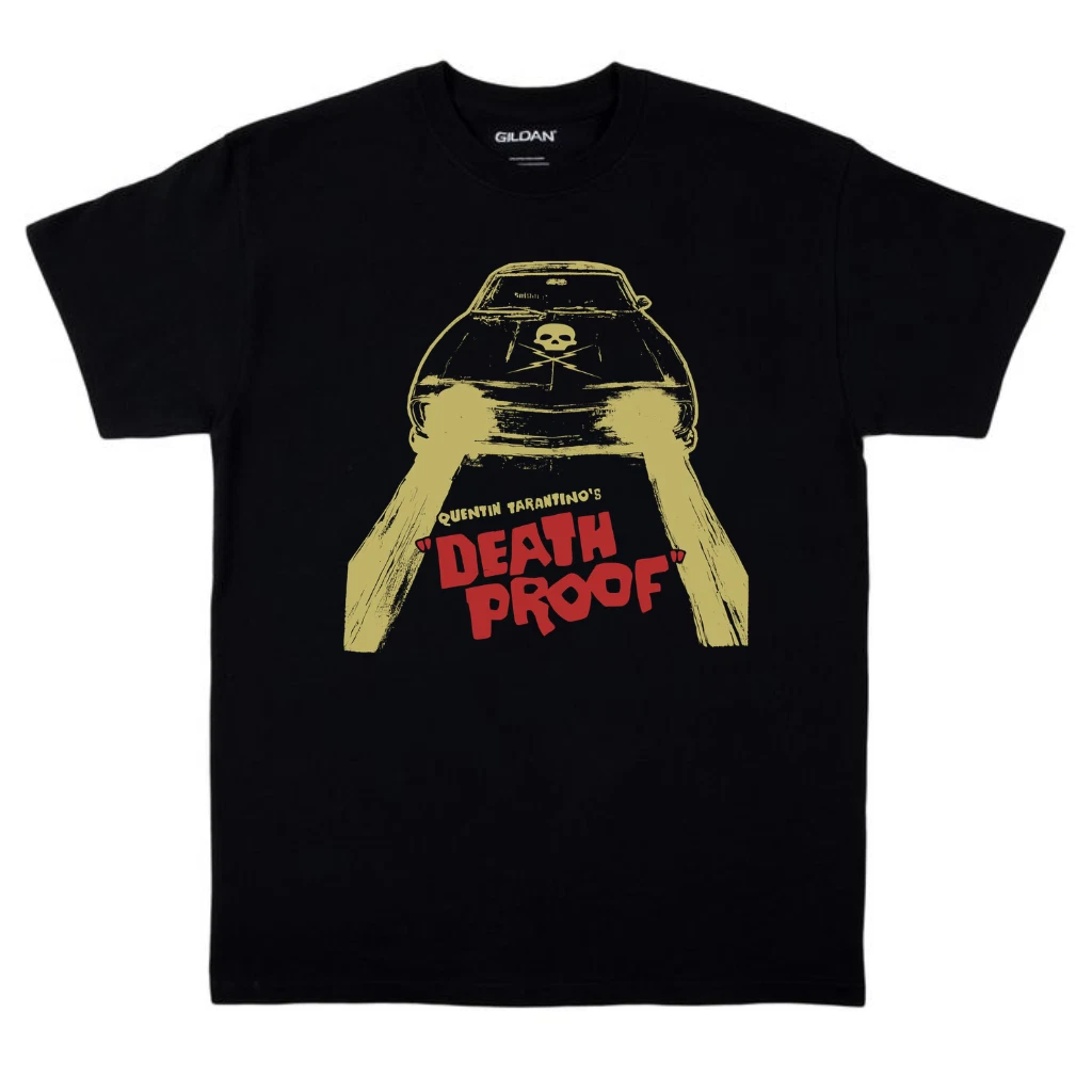 T-Shirt Uomo Unisex 'Written And Directed By Quentin Tarantino' Fan Art, 100% Cotone, Taglia XL