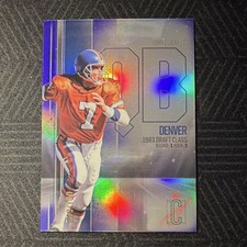 Topps 2025 Signature Class Serial Numbered 006/100 John Elway BCV-13 Broncos