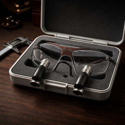 Q-Optics Eclipse Ti W 139 3.5x Dental Magnifying Loupes