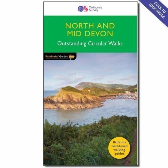 North and Mid Devon walks walking Ordnance Survey Pathfinder Guide