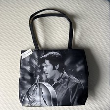 Elvis Presley Fabric Shoulder Bag Handbag Women Unused With Tag