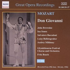 Great Opera Recordings - Mozart: Don Giovanni / Busch, et al by Mozart