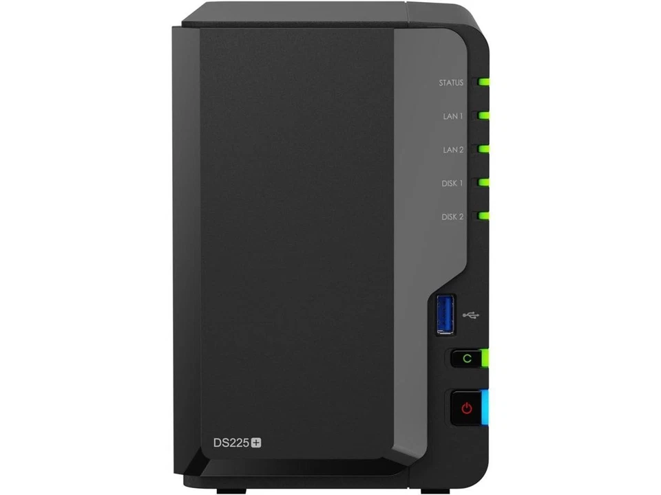 Synology DS225+ Diskless System Network - Storage - Image 2 of 4