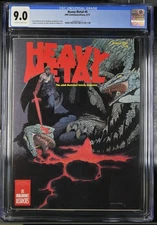 Heavy Metal Magazine #5 (August 1977) Moebius Cover, CGC 9.0