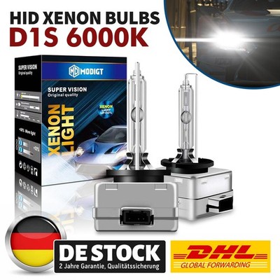 2x SuperVision D1S 6000K Xenon Brenner Lampe Licht Scheinwerfer für BMW X1 X3 X6