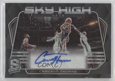 2023 Panini Spectra Sky High Signatures 62/99 Cameron Thomas #SKY-CAM Auto 9l4