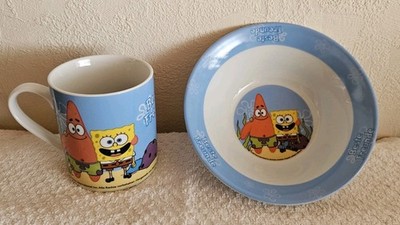 Tasse + Müslischale Spongebob Schwammkopf ''Beste Freunde'' 2007 Viacom