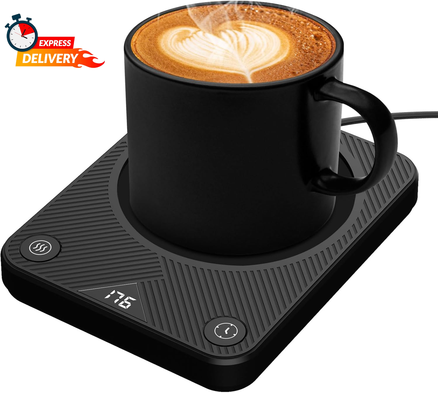 Mug Warmer with 3 Heat Settings for Coffee Tea and Desks